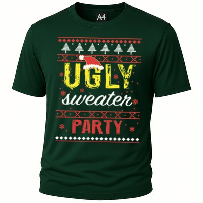 Ugly Sweater Party Funny Christmas Sweater Performance Shirt