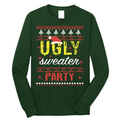 Ugly Sweater Party Funny Christmas Sweater Long Sleeve Shirt