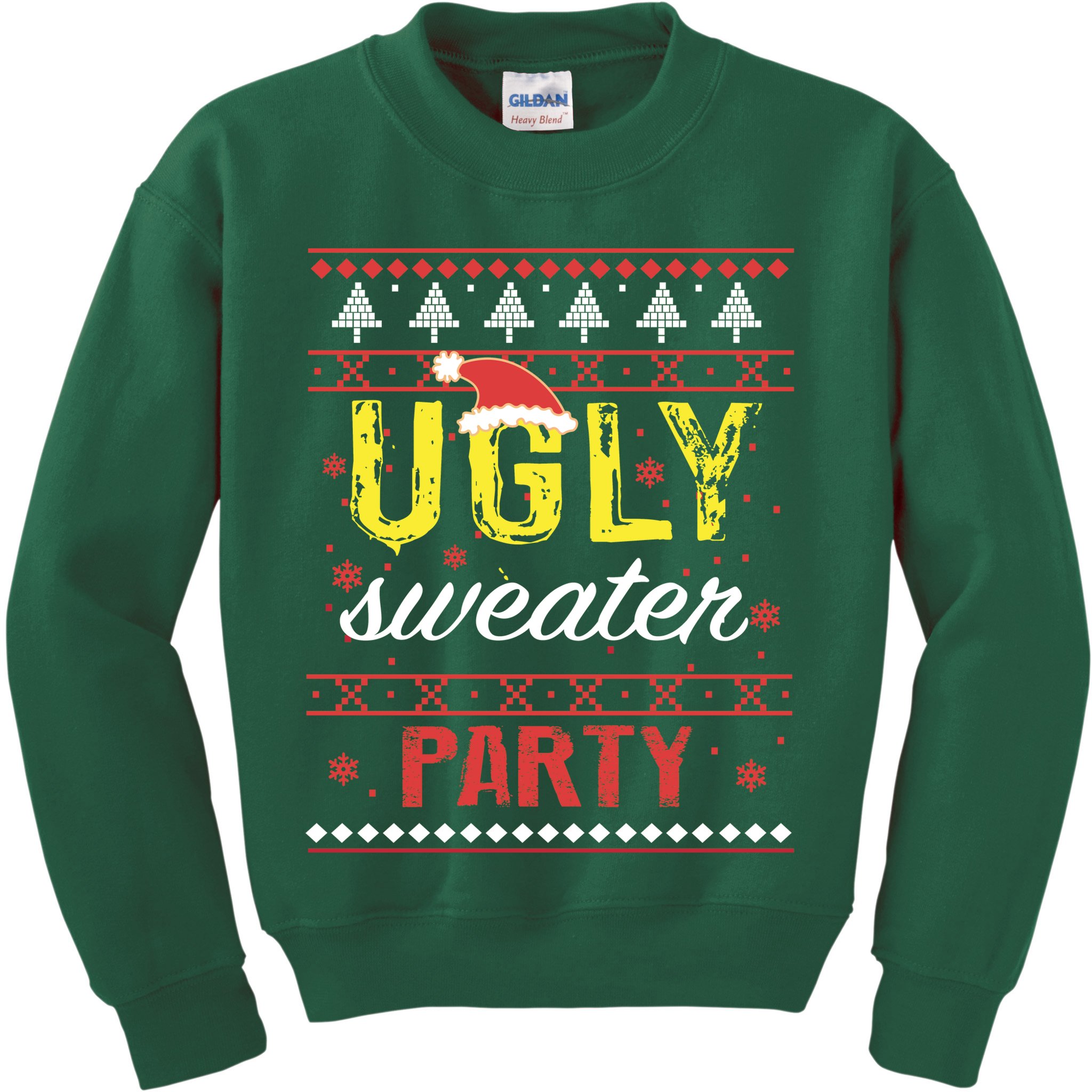 Ugly Sweater Party Funny Christmas Sweater Kids Sweatshirt