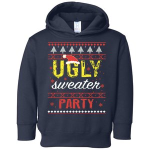 Ugly Sweater Party Funny Christmas Sweater Toddler Hoodie