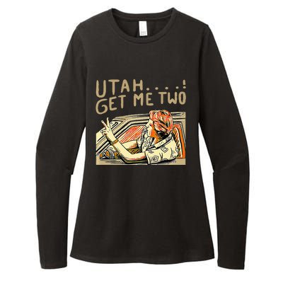 Utah Get Me Two 1980s Movie Quote Womens CVC Long Sleeve Shirt