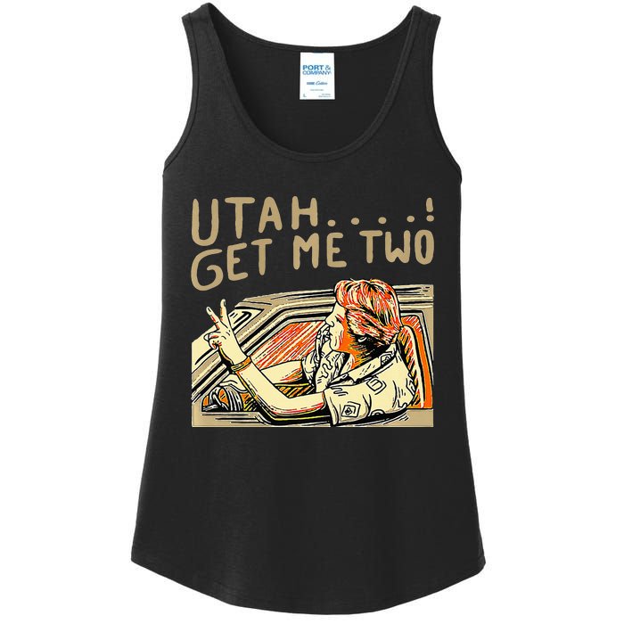 Utah Get Me Two 1980s Movie Quote Ladies Essential Tank