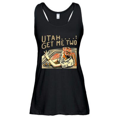 Utah Get Me Two 1980s Movie Quote Ladies Essential Flowy Tank