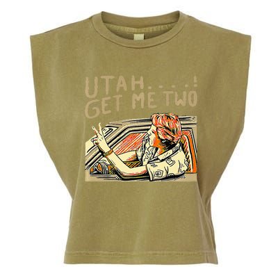 Utah Get Me Two 1980s Movie Quote Garment-Dyed Women's Muscle Tee