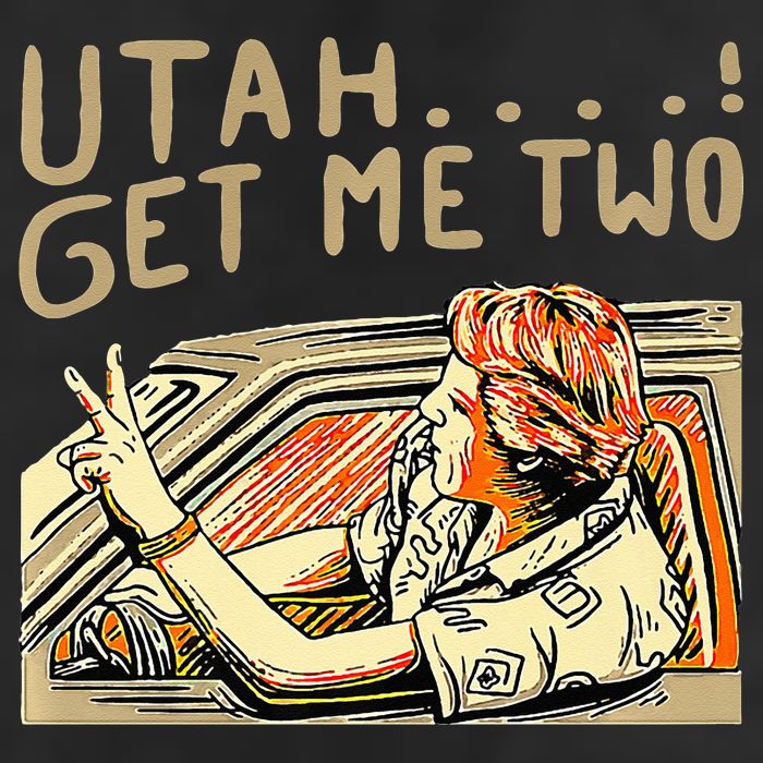 Utah Get Me Two 1980s Movie Quote Beanie