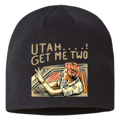 Utah Get Me Two 1980s Movie Quote Sustainable Beanie