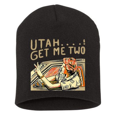 Utah Get Me Two 1980s Movie Quote Short Acrylic Beanie