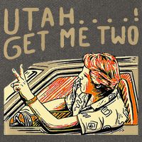 Utah Get Me Two 1980s Movie Quote Cotton Canvas Backpack