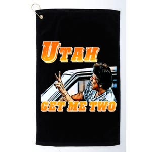 Utah Get Me Two Platinum Collection Golf Towel