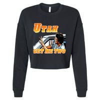 Utah Get Me Two Cropped Pullover Crew