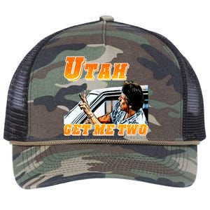 Utah Get Me Two Retro Rope Trucker Hat Cap