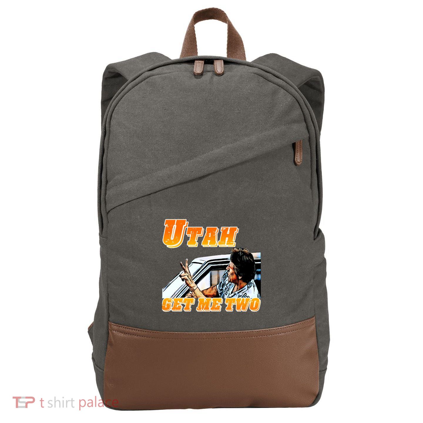 Utah Get Me Two Cotton Canvas Backpack