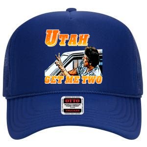 Utah Get Me Two High Crown Mesh Back Trucker Hat