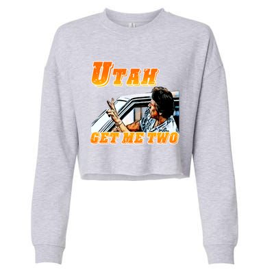 Utah Get Me Two Cropped Pullover Crew