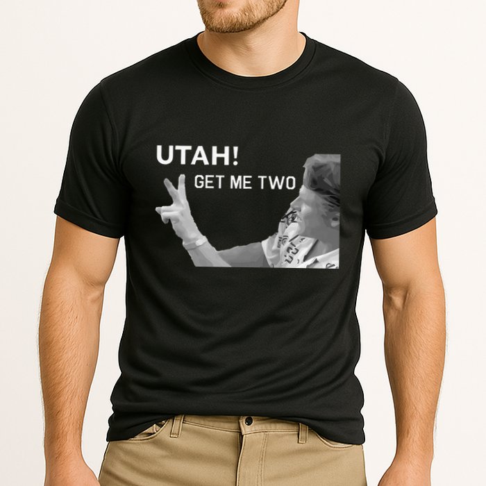 Utah Get Me Two Funny 1980s Performance Shirt