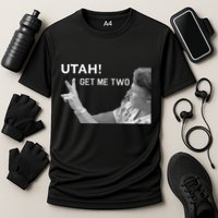 Utah Get Me Two Funny 1980s Performance Shirt