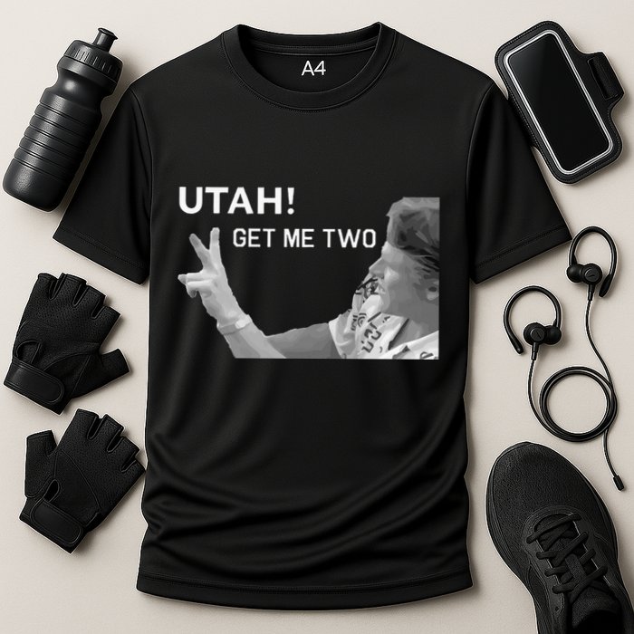 Utah Get Me Two Funny 1980s Performance Shirt