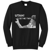 Utah Get Me Two Funny 1980s Sweatshirt