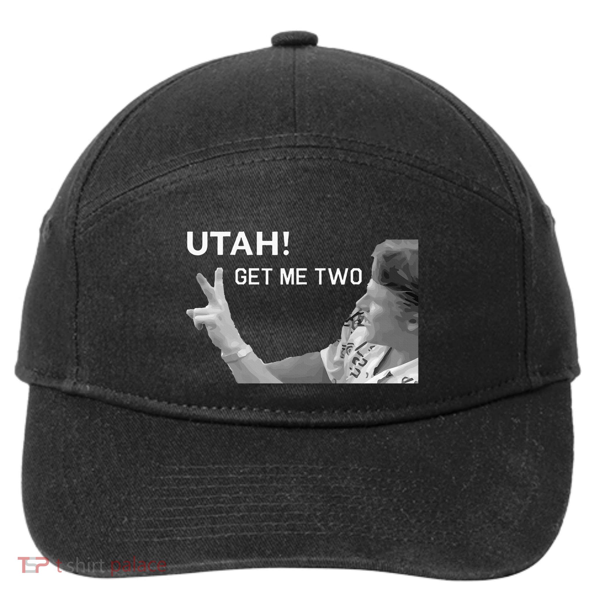 Utah Get Me Two Funny 1980s 7-Panel Snapback Hat
