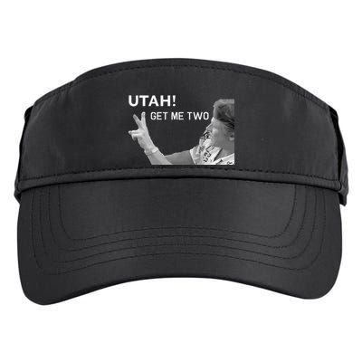 Utah Get Me Two Funny 1980s Adult Drive Performance Visor