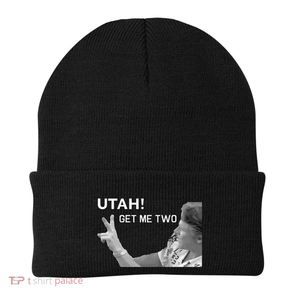 Utah Get Me Two Funny 1980s Beanie