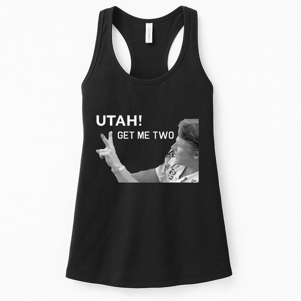 Utah Get Me Two Funny 1980s Womens Tank Top