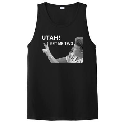 Utah Get Me Two Funny 1980s PosiCharge Competitor Tank