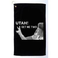 Utah Get Me Two Funny 1980s Golf Towel