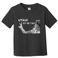 Utah Get Me Two Funny 1980s Toddler T-Shirt