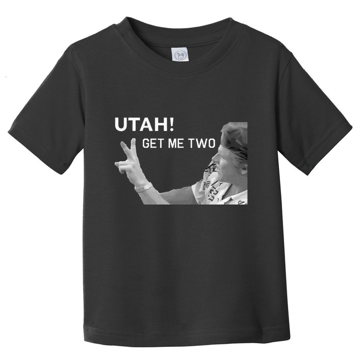 Utah Get Me Two Funny 1980s Toddler T-Shirt