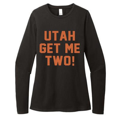 Utah Get Me Two 1980s Movie Quote Womens CVC Long Sleeve Shirt