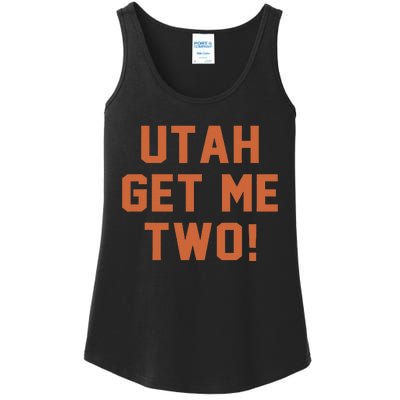 Utah Get Me Two 1980s Movie Quote Ladies Essential Tank