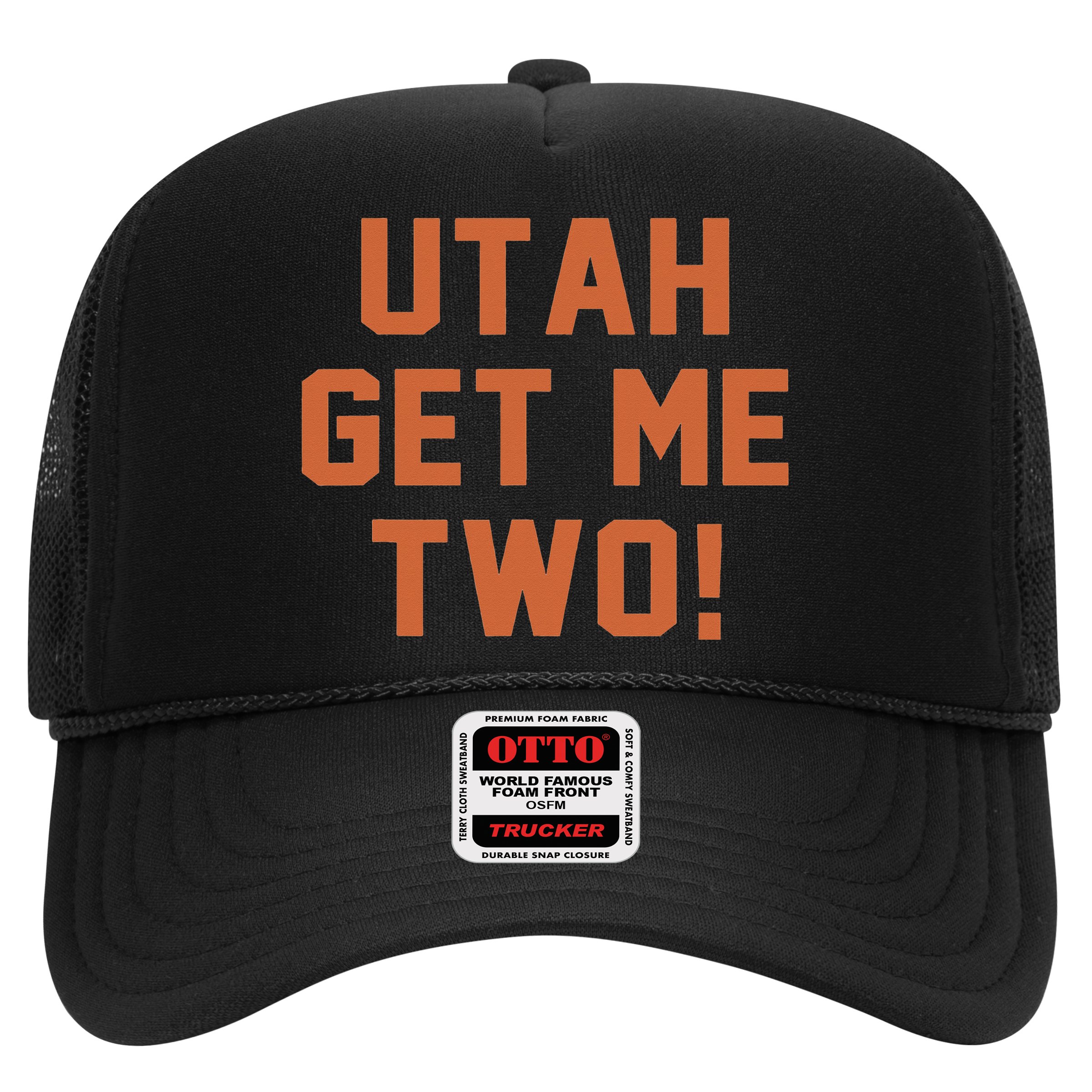 Utah Get Me Two 1980s Movie Quote Hat