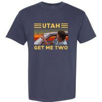 Utah Get Me Retro Two Vintage Funny Garment-Dyed Heavyweight T-Shirt