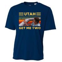 Utah Get Me Retro Two Vintage Funny Cooling Performance Crew T-Shirt