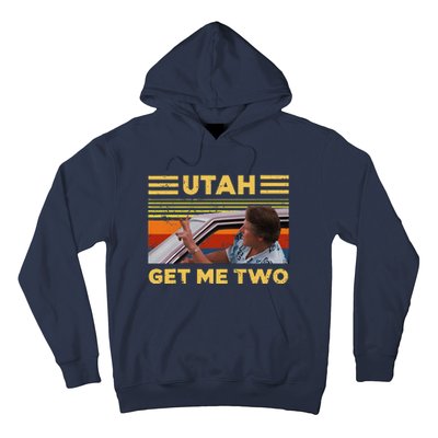 Utah Get Me Retro Two Vintage Funny Hoodie