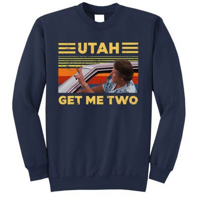 Utah Get Me Retro Two Vintage Funny Sweatshirt