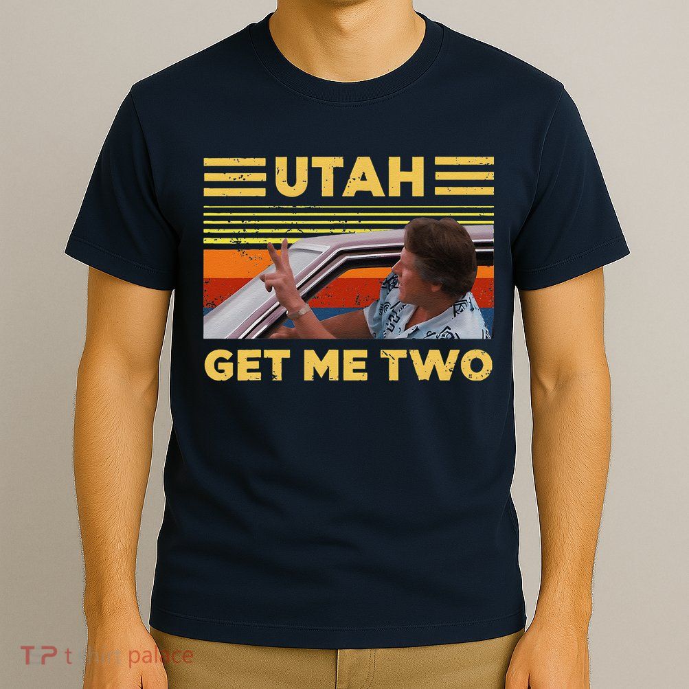 Utah Get Me Retro Two Vintage Funny T-Shirt