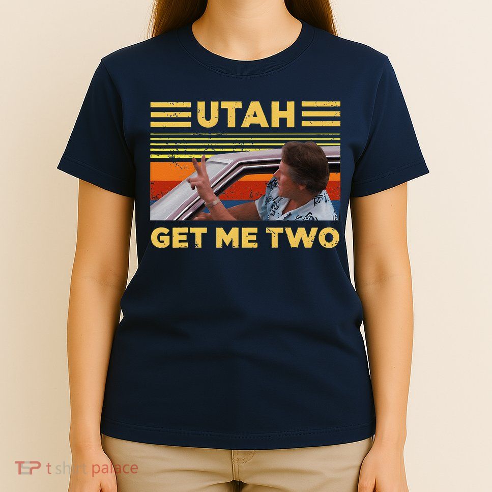 Utah Get Me Retro Two Vintage Funny T-Shirt
