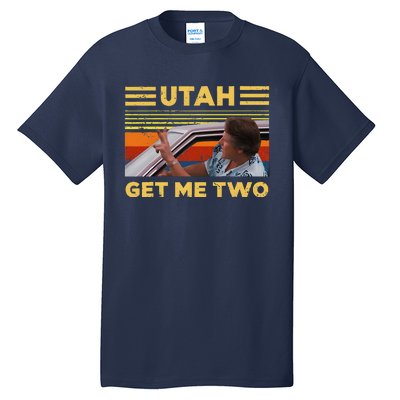 Utah Get Me Retro Two Vintage Funny Tall T-Shirt