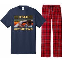 Utah Get Me Retro Two Vintage Funny Pajama Set