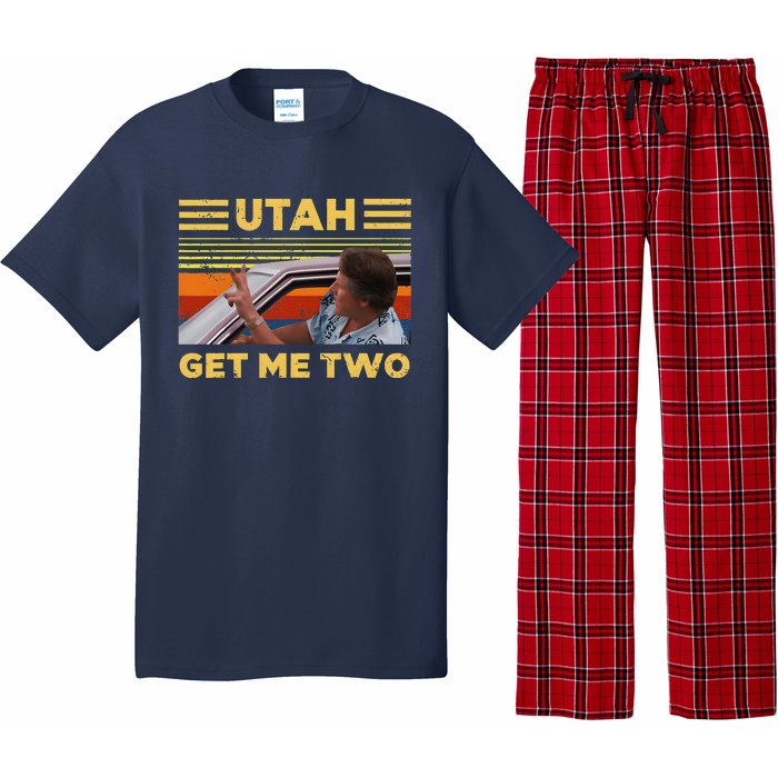 Utah Get Me Retro Two Vintage Funny Pajama Set