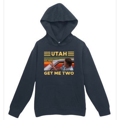 Utah Get Me Retro Two Vintage Funny Urban Pullover Hoodie