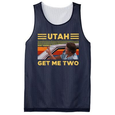 Utah Get Me Retro Two Vintage Funny Mesh Reversible Basketball Jersey Tank