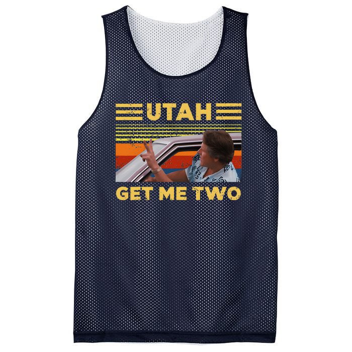 Utah Get Me Retro Two Vintage Funny Mesh Reversible Basketball Jersey Tank