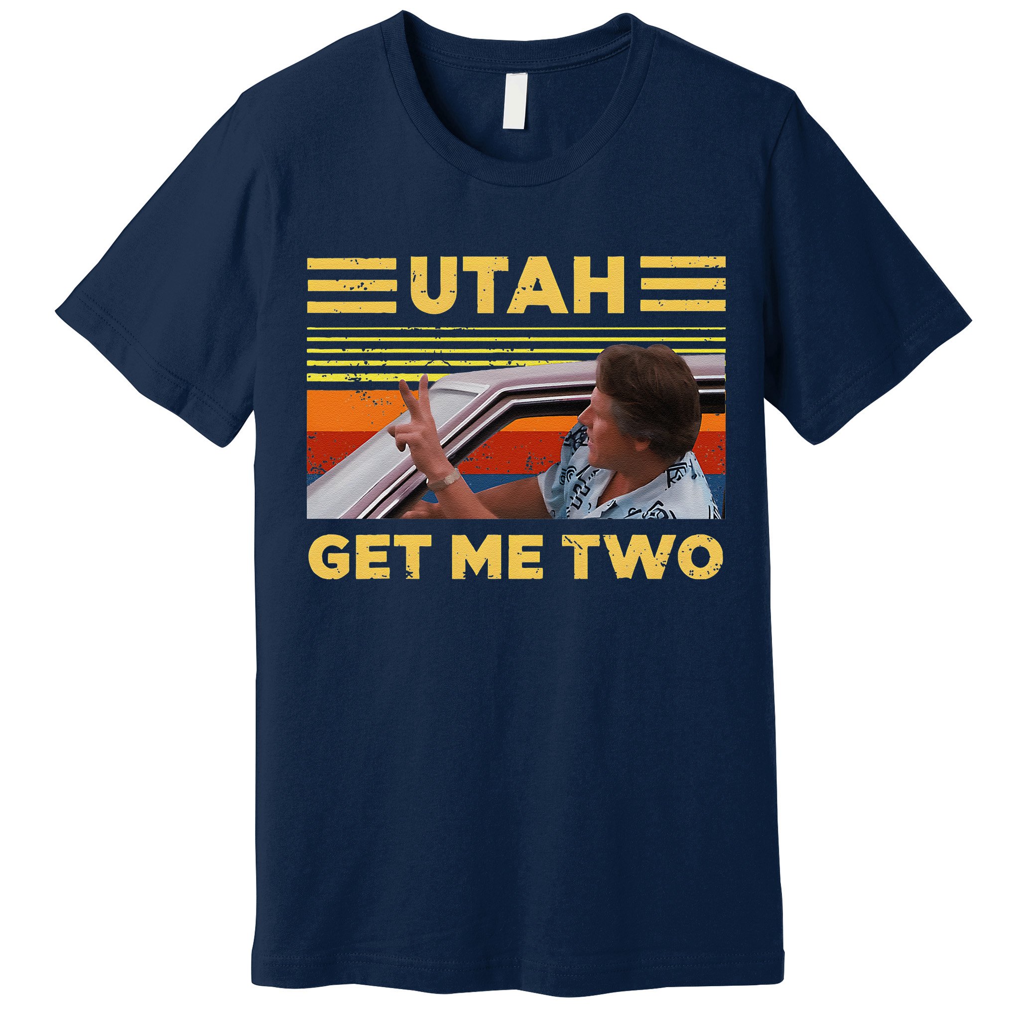 Utah Get Me Retro Two Vintage Funny Premium T-Shirt