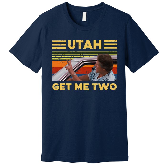 Utah Get Me Retro Two Vintage Funny Premium T-Shirt