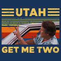 Utah Get Me Retro Two Vintage Funny Toddler Hoodie