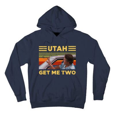 Utah Get Me Retro Two Vintage Funny Tall Hoodie