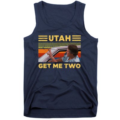 Utah Get Me Retro Two Vintage Funny Tank Top